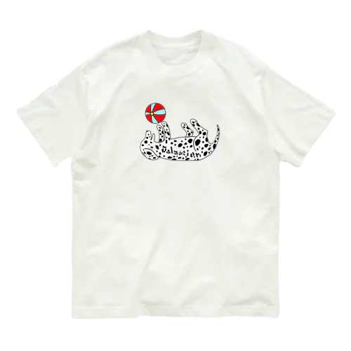 ボール遊びダルメシアン Organic Cotton T-Shirt