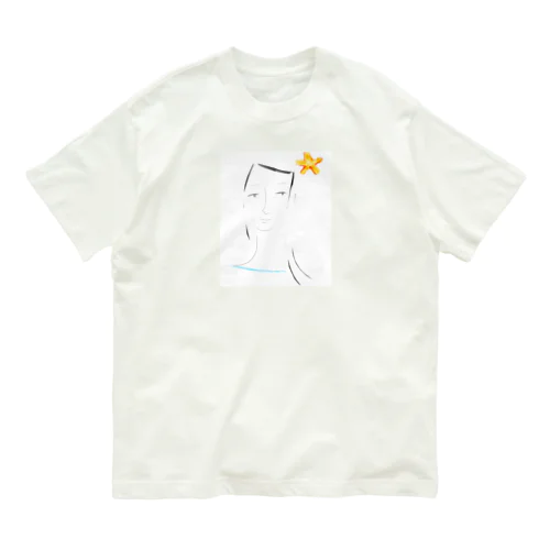 きいろい花 Organic Cotton T-Shirt