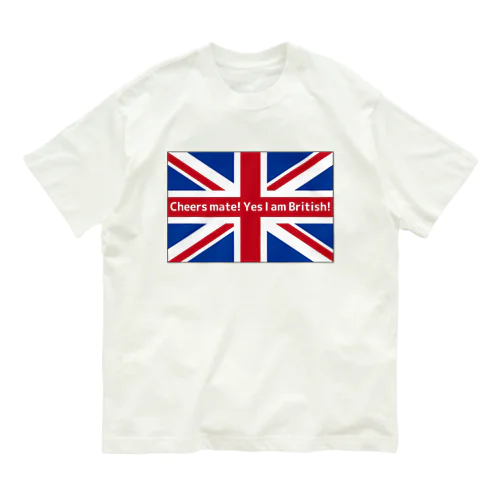 BRITISH オーガニックコットンTシャツ