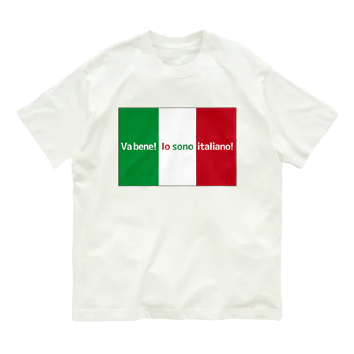 ITALIAN オーガニックコットンTシャツ