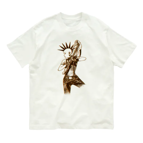 パンクギターガール001 Organic Cotton T-Shirt