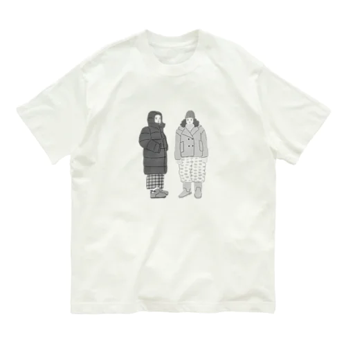 冬の女性たち オーガニックコットンTシャツ