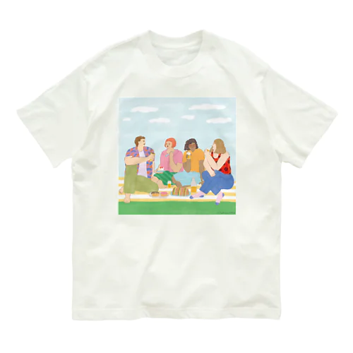 みんなでピクニック オーガニックコットンTシャツ