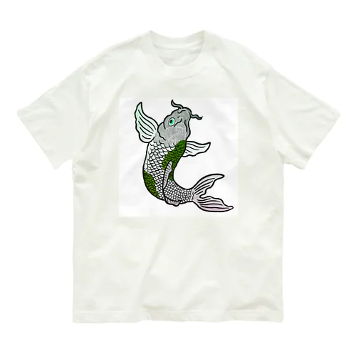 Rising Carp ④ Organic Cotton T-Shirt