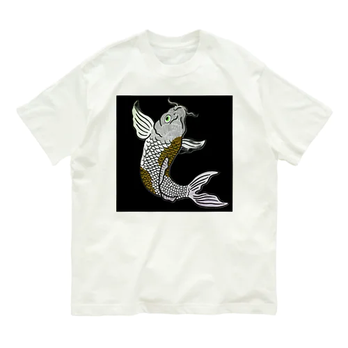 Rising Carp ❸ オーガニックコットンTシャツ