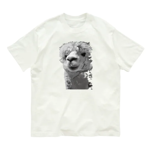 そこはかとないアルパカさん Organic Cotton T-Shirt