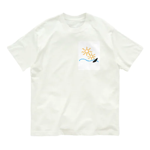２つの大きな太陽 オーガニックコットンTシャツ