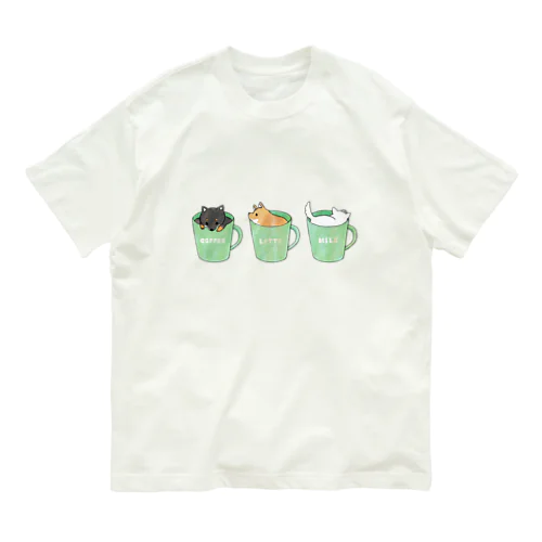 Shiba Coffee  オーガニックコットンTシャツ
