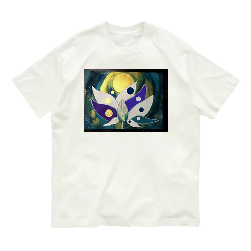 蓮の光 Organic Cotton T-Shirt