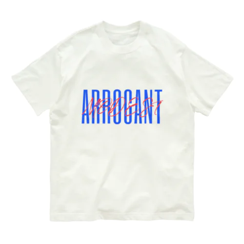 傲慢or謙虚 オーガニックコットンTシャツ