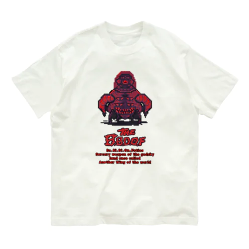 b.b.d.o.f_Red Organic Cotton T-Shirt