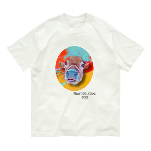 熱海の牛さん3 Organic Cotton T-Shirt