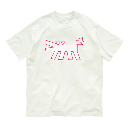 キースヘリング風 うちの犬 Organic Cotton T-Shirt