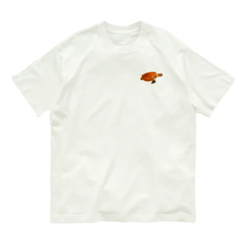 ウミガメ泳いでるよ！ Organic Cotton T-Shirt