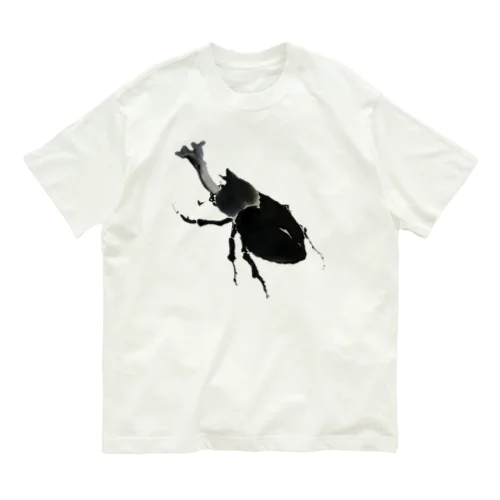 カブトムシくん Organic Cotton T-Shirt