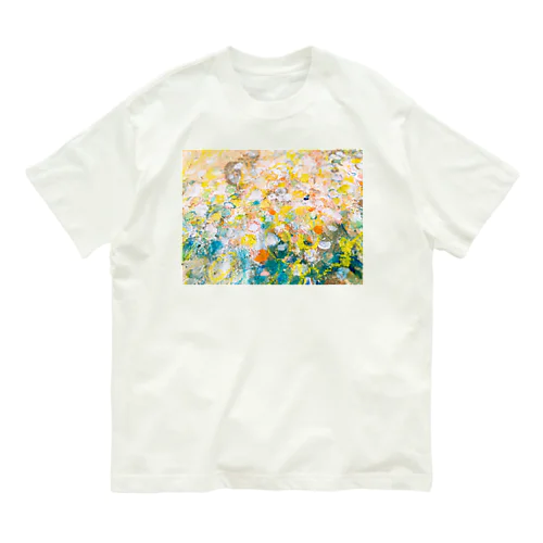 Mikuカフーアーツ【音の響き♫シリーズ】 유기농 코튼 티셔츠