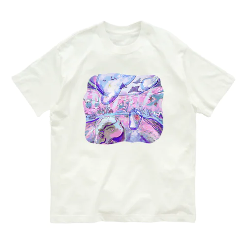 『幻水族館』 オーガニックコットンTシャツ