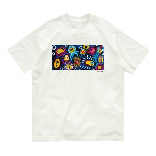 BIG CELLS Tシャツ(白) Organic Cotton T-Shirt