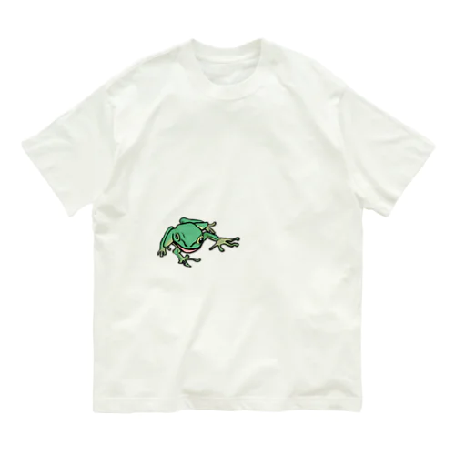 ワラカエル オーガニックコットンTシャツ