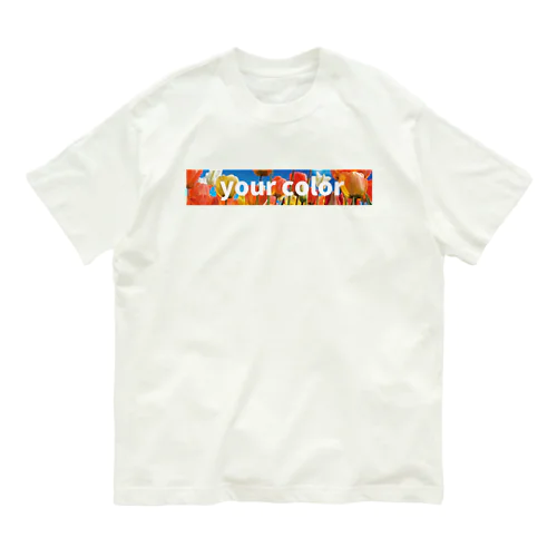 your color オーガニックコットンTシャツ