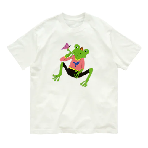 The best buddies🐸 オーガニックコットンTシャツ