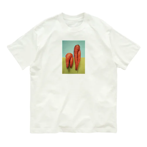 ニンジンウォーカー１ Organic Cotton T-Shirt