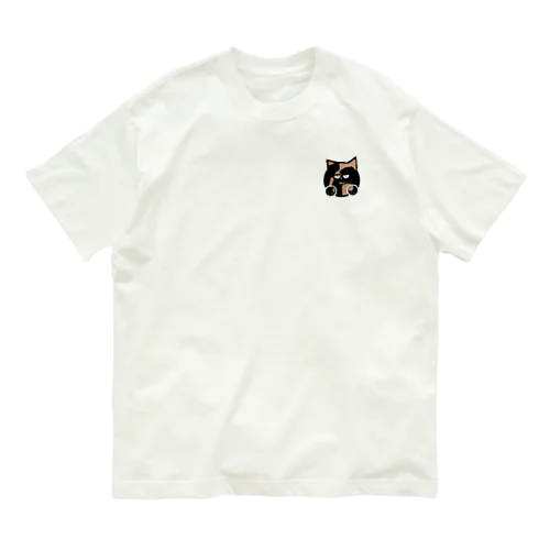 サビ猫のazuneko(あずねこ) オーガニックコットンTシャツ