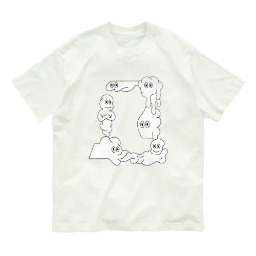 オバケたち Organic Cotton T-Shirt