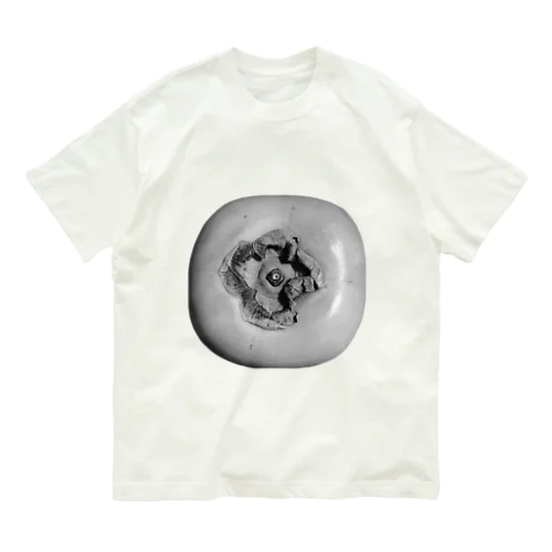 柿好き-monochrome Organic Cotton T-Shirt