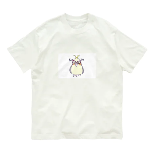 オカメのキョエコ Organic Cotton T-Shirt