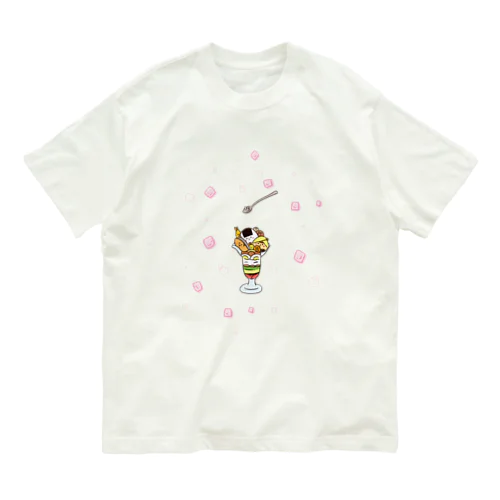 おにぎりパフェ オーガニックコットンTシャツ