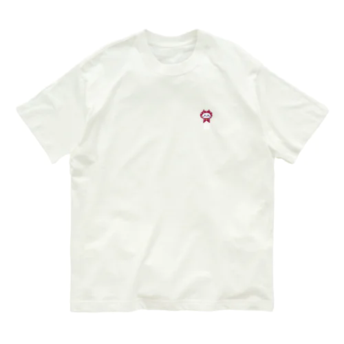こけしちゃん（背中にも！） Organic Cotton T-Shirt