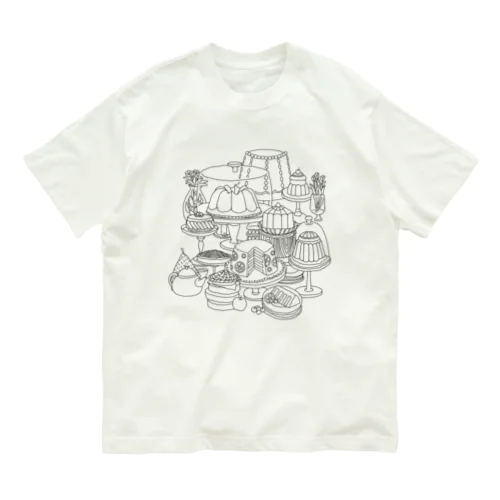 ケーキたち Organic Cotton T-Shirt