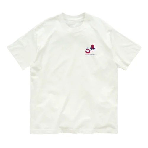 だるまとねこ Organic Cotton T-Shirt