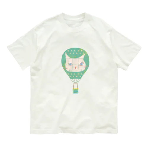 ネコキキュウ Organic Cotton T-Shirt