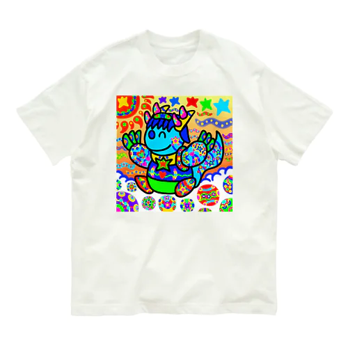 青龍 オーガニックコットンTシャツ