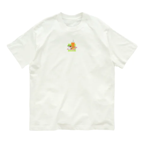 ほっとドッグだっくす オーガニックコットンTシャツ