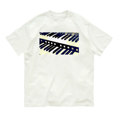 電子オルガン・キーボードデザイン Organic Cotton T-Shirt