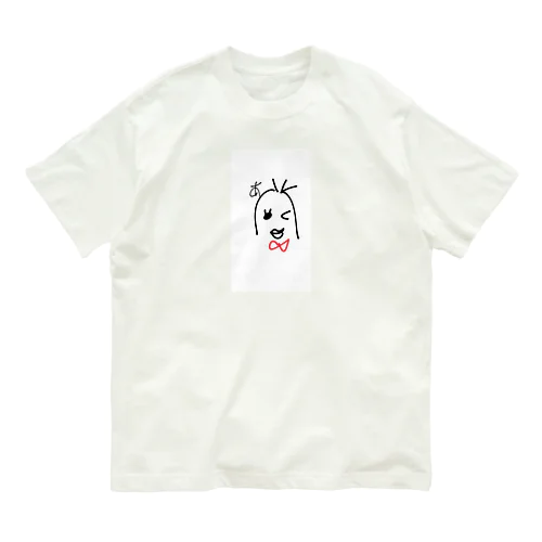 「あ」です Organic Cotton T-Shirt