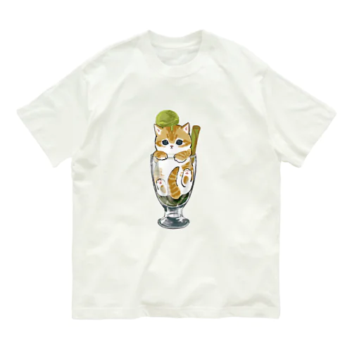 肉球堪能パフェ Organic Cotton T-Shirt