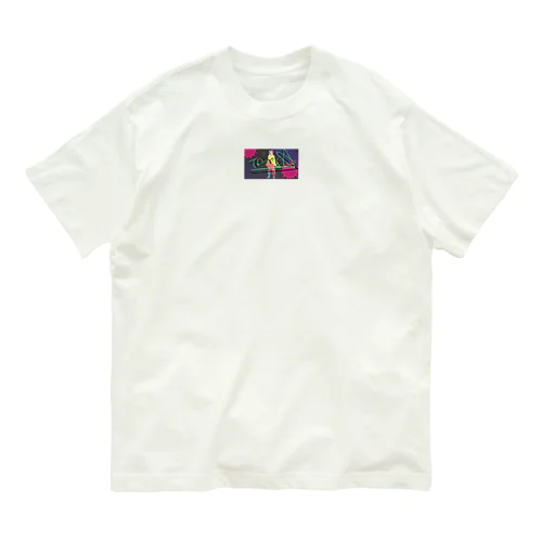 弾ける弾幕 オーガニックコットンTシャツ