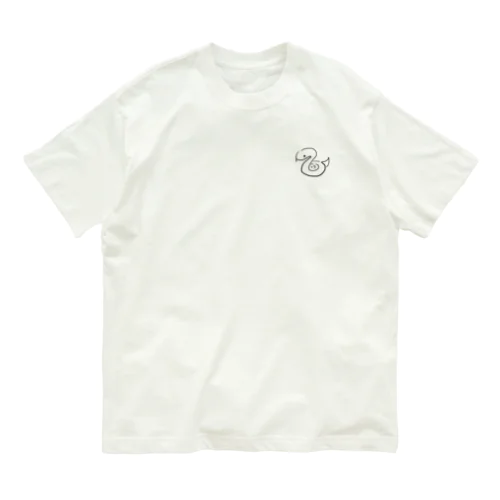 ゆるざつへびへび Organic Cotton T-Shirt