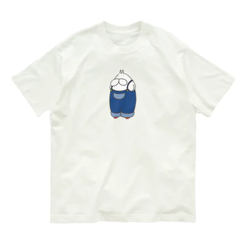 ねこタイツ サロペット Organic Cotton T-Shirt