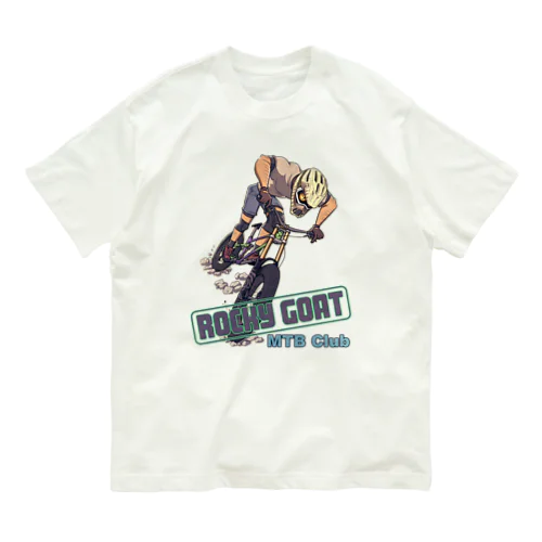 "ROCKY GOAT" オーガニックコットンTシャツ