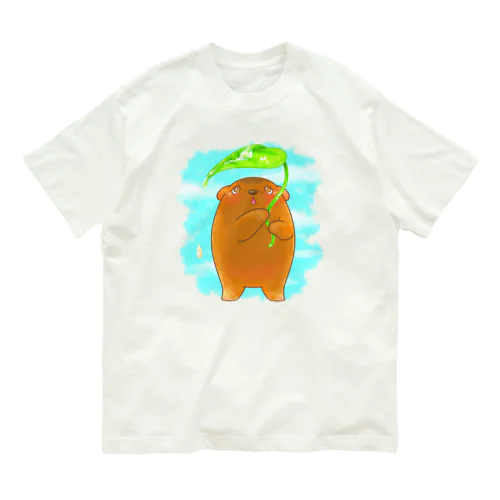 こぐまさんとしずく オーガニックコットンTシャツ