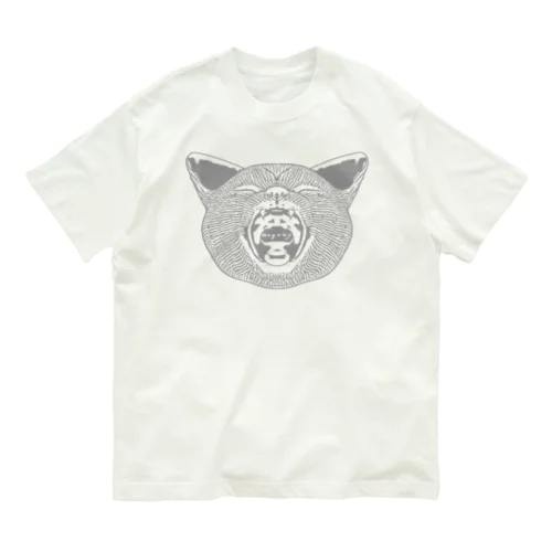 あくび猫 オーガニックコットンTシャツ