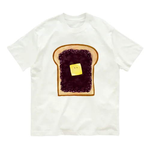 小倉トーストちゃん Organic Cotton T-Shirt