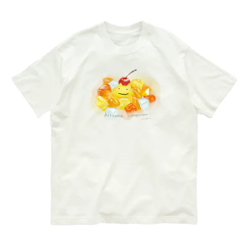 キツネイモリ フルーツポンチ Organic Cotton T-Shirt