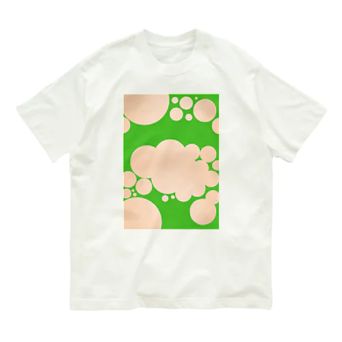 昔流行った水玉のやつ Organic Cotton T-Shirt