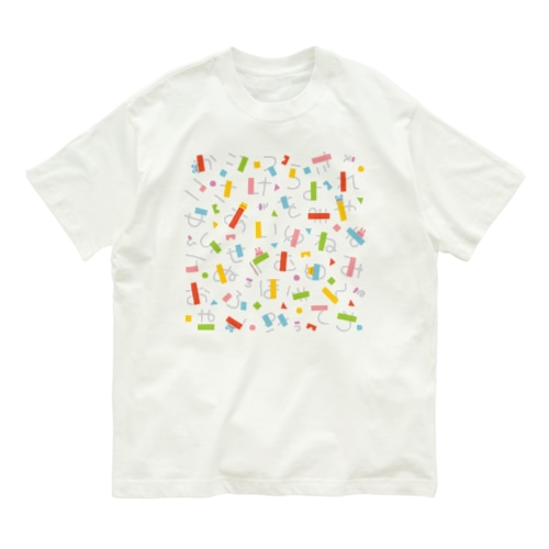 ひらがな Organic Cotton T-Shirt